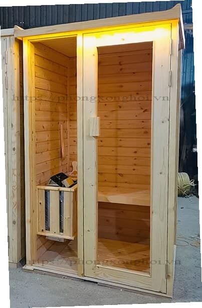 Phòng Sauna 1m3 x 1m3 rời - VietSauna